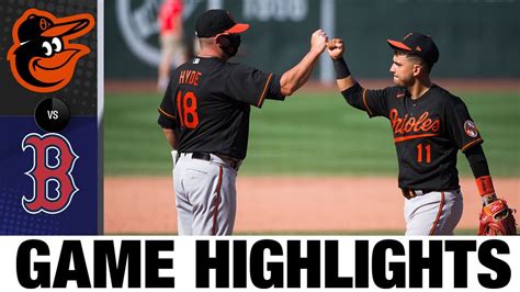 orioles highlights yesterday score